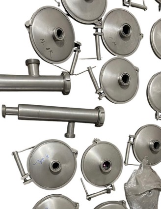 CONICAL & TUBULAR FILTER WITH UNION