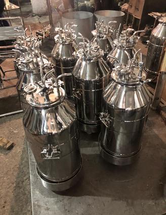 NON JACKETED PRESSURE VESSEL 100L