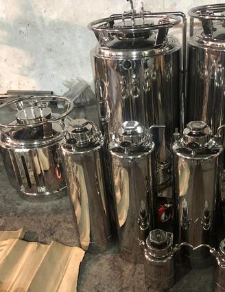 NON JACKETED PRESSURE VESSEL 100L